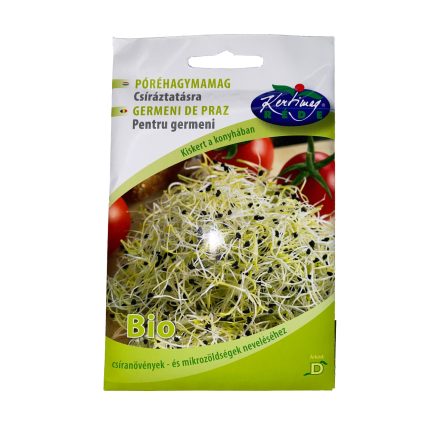 Bio Póréhagymamag Csíráztatáshoz