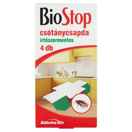BioStop Csótánycsapda Irtószermentes 4 db