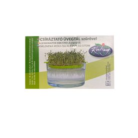  Csírázatató Üvegtál SZűrővel