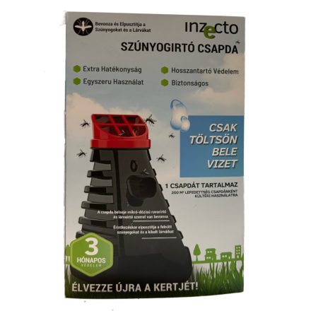 Inzecto szúnyogirtó csapda – 3 hónapos védelem