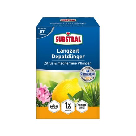 Substral Osmocote Citrusfélék, mediterrán növények számára 750g